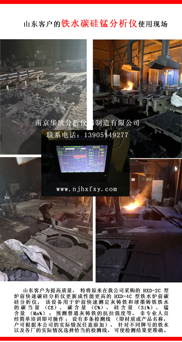 鐵水碳硅分析儀